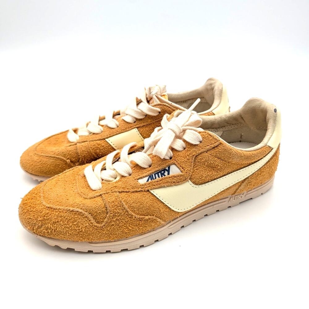 Autry Windspin Lace-Up Sneaker Shoes Women's Cadmium/Rutabaga Size US7 EU37